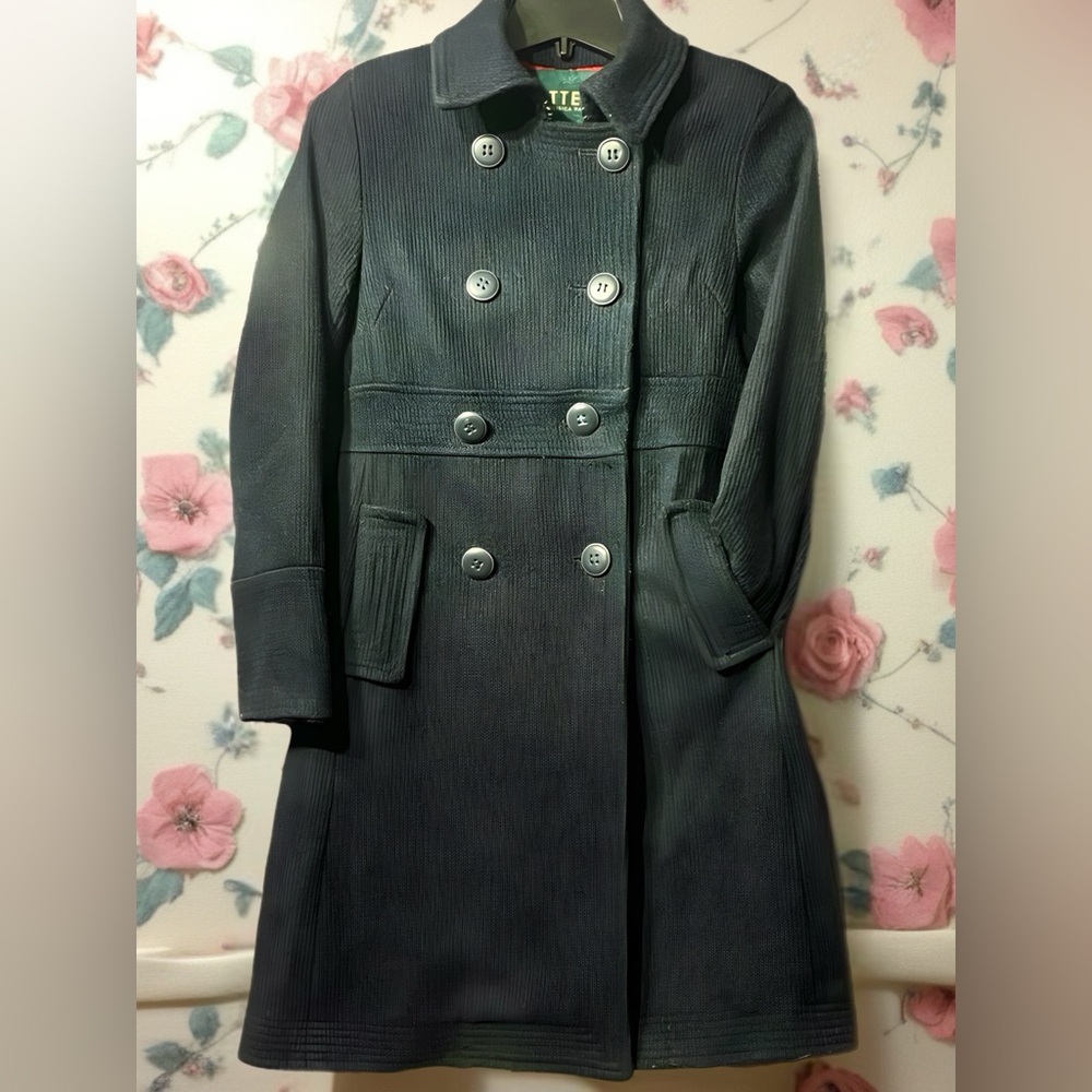 Bitten by Sarah Jessica Parker Black Trench Coat